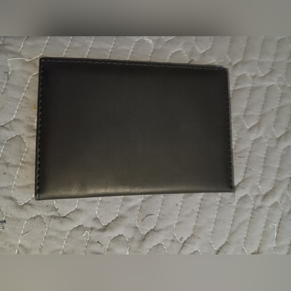 Brown Faux Leather Passport Holder. - Picture 3 of 3